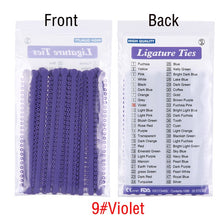 Load image into Gallery viewer, 1000pcs=20sticks Azdent Dental Orthodontic Ligature Ties Elastic Rubber Tooth ands Dentist Tools Braces Teeth Orthodontics