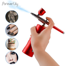Load image into Gallery viewer, Multi-Purpose Cordless Mini Airbrush Set Spray Pump Gen Pen Air Compressor Kit Portable Air Brush Set Art Painting Spray Model
