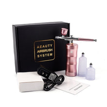 Load image into Gallery viewer, Multi-Purpose Cordless Mini Airbrush Set Spray Pump Gen Pen Air Compressor Kit Portable Air Brush Set Art Painting Spray Model