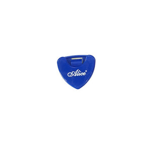 Guitar Pick Holder Plastic Plectrum Case with Self Adhesive Sticker Guitar Pick Storage Boxes for  1-3 Pieces Guitar Picks