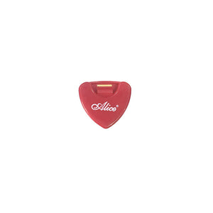 Guitar Pick Holder Plastic Plectrum Case with Self Adhesive Sticker Guitar Pick Storage Boxes for  1-3 Pieces Guitar Picks