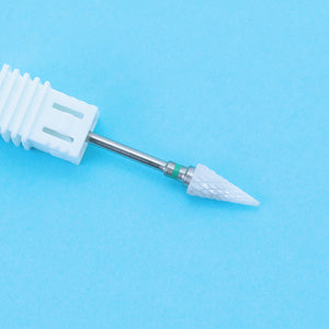 1pcs Ceramic Nail Drill Bit For Electric Manicure Drills Machine Milling Cutter Nail Files Buffers Nail Art Equipment Accessory